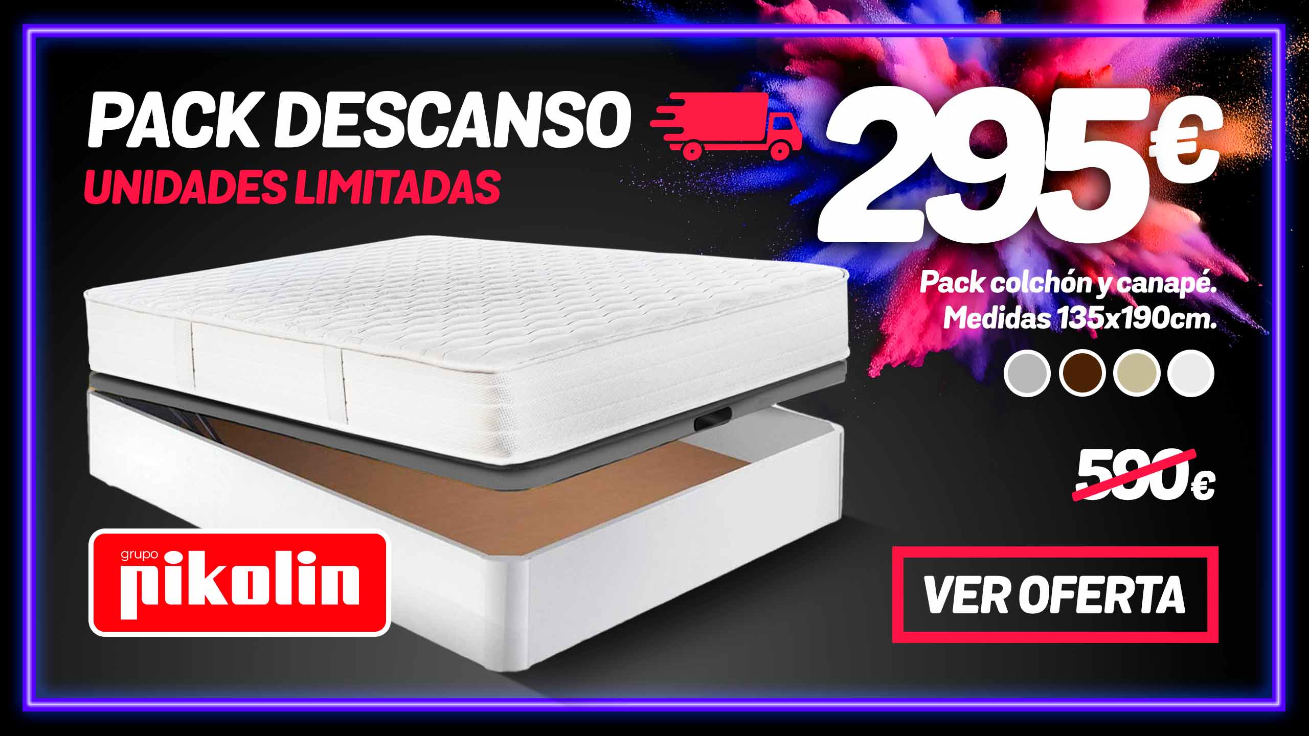 pack canapé barato online